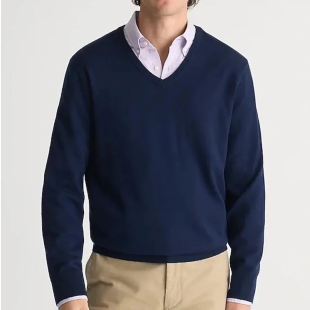 J. Crew Merino Wool V-Neck Sweater
